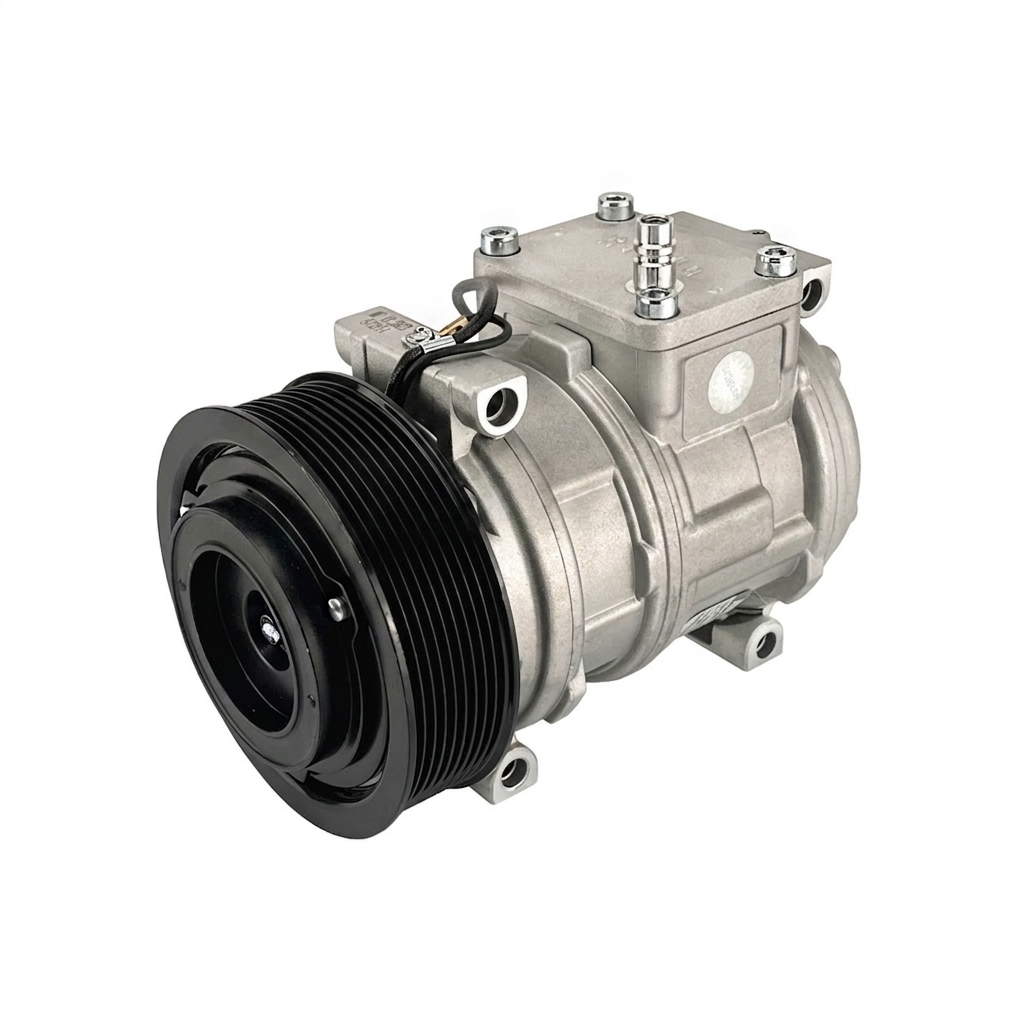 Компрессор кондиционера RC-U0847С (аналог Denso 10PA17C, 12V, шкив 9PK)