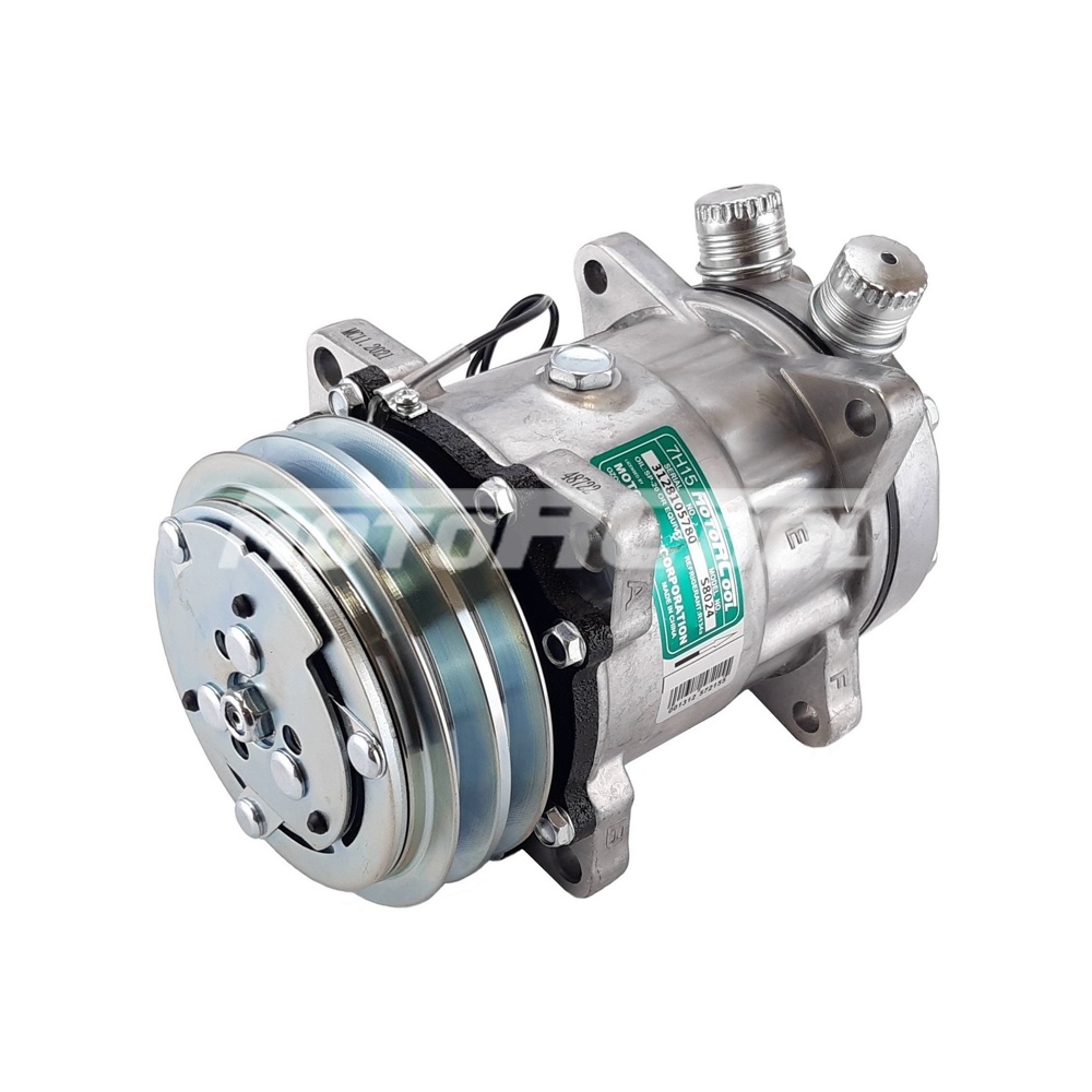 Компрессор кондиционера RC-U0811К1 (аналог Sanden 7H15, 12V, шкив A2)