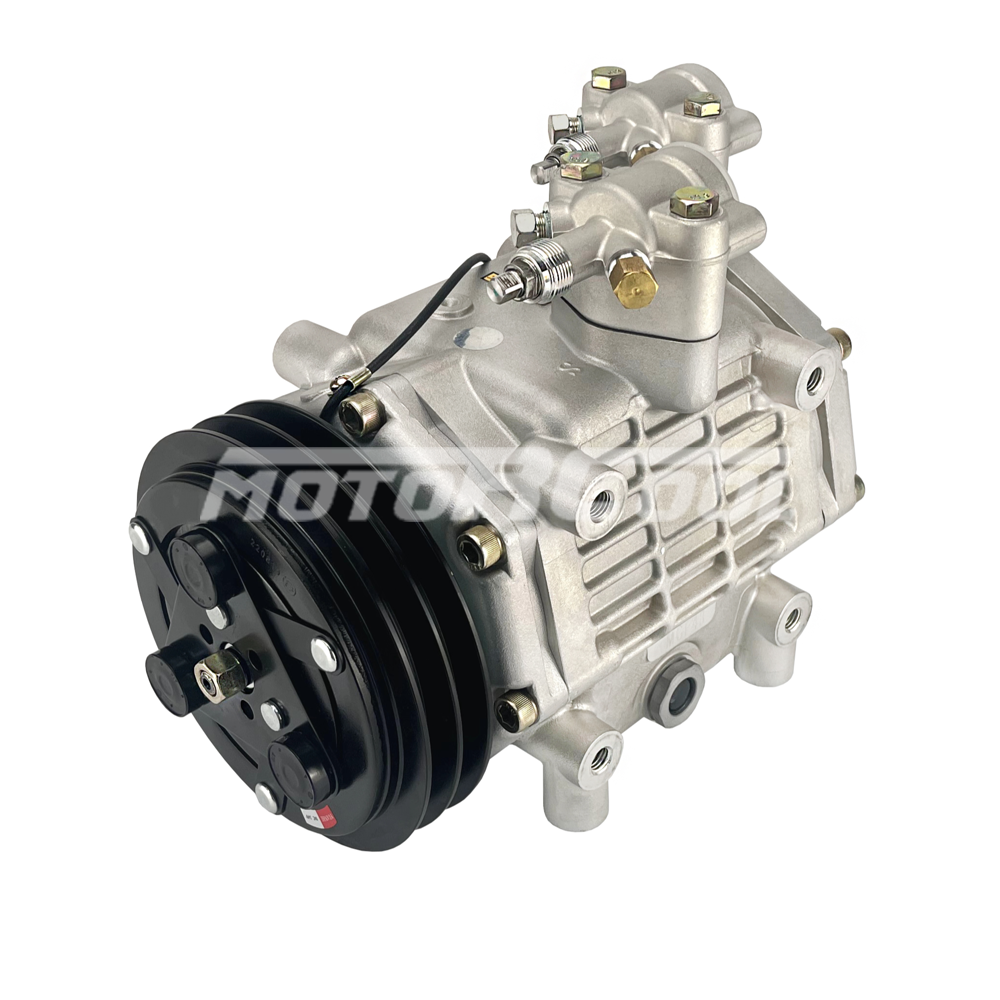 Компрессор рефрижератора RC-U08689 (Motorcool MCF 48, шкив B2, 24V, R404a)